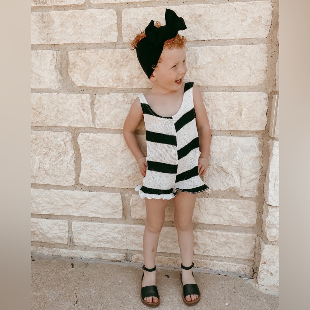 Zara crochet romper